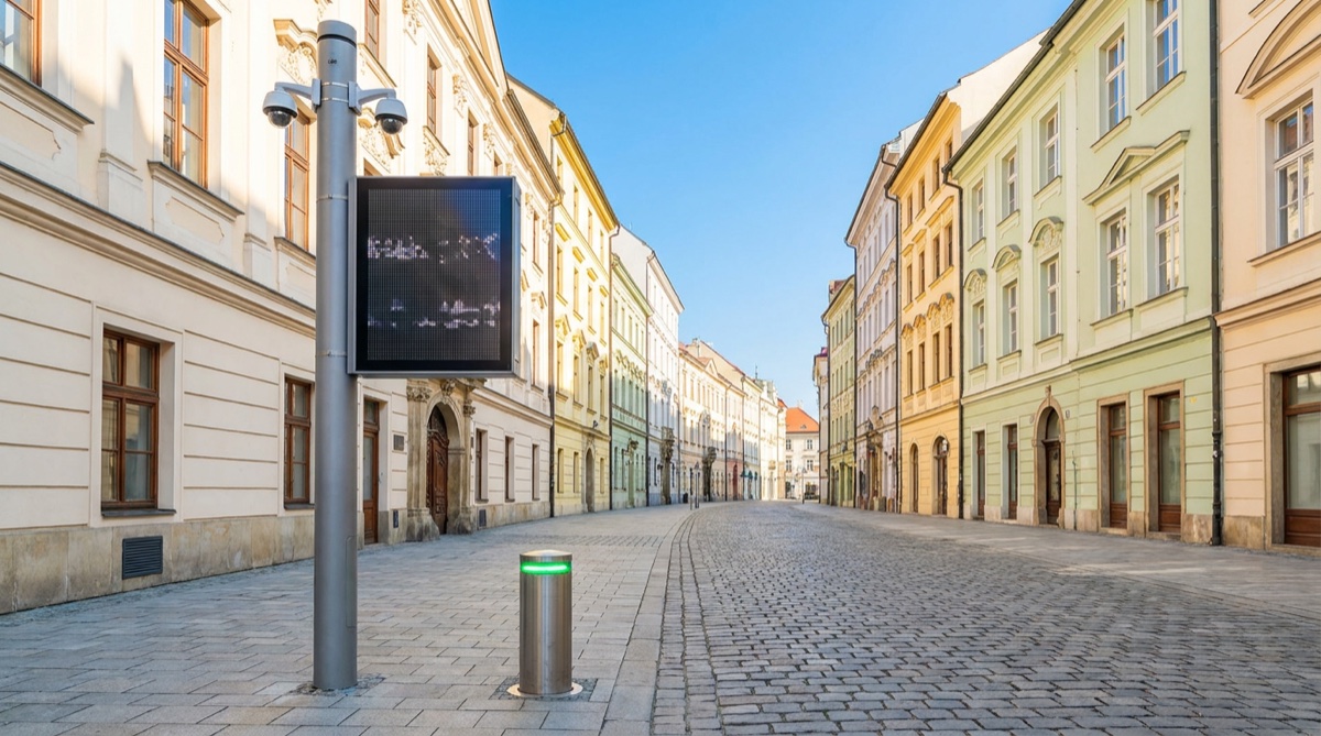 Z USB kľúča k autonómnemu vjazdu: ako sme Starému mestu zdigitalizovali pešie zóny
